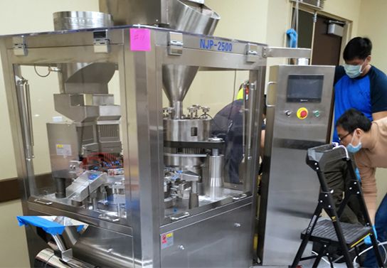 Fully automatic capsule filling machine line