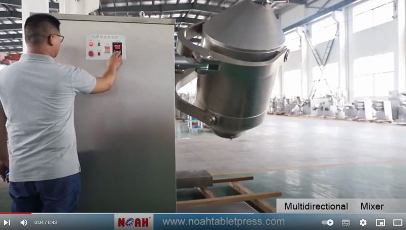 HD Type Three-dimensional Mixer