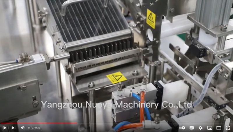 NTF-100 Automatic Tube Filling Capping Machine