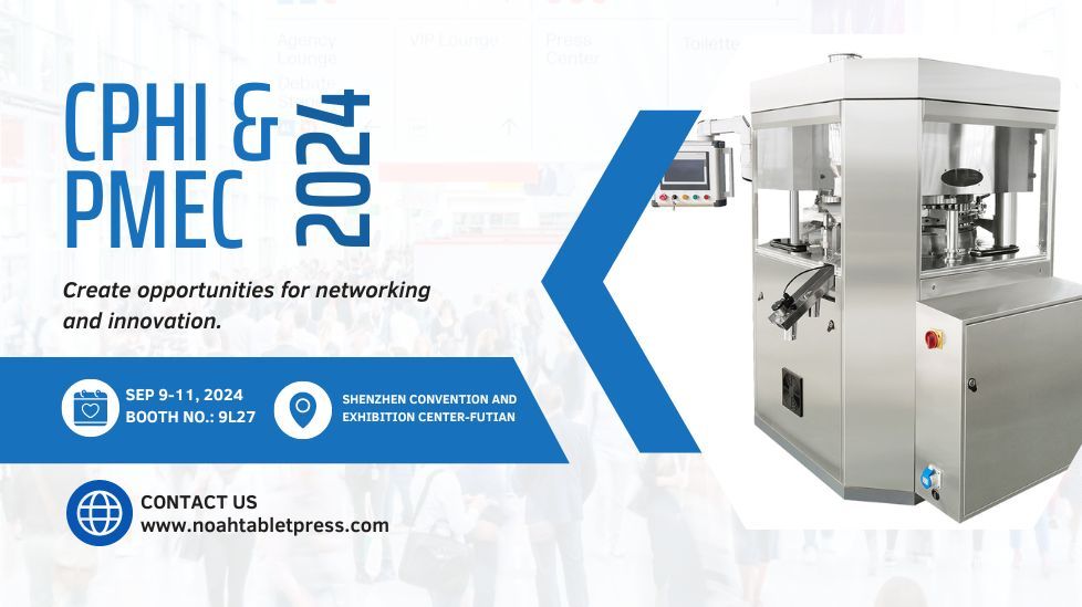 NOAH showcasing Innovative Pharmaceutical Machinery at CPHI & PMEC 2024