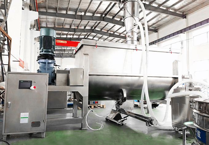 A Customer Case Study of the WLDH Series Horizontal Ribbon Mixer Line