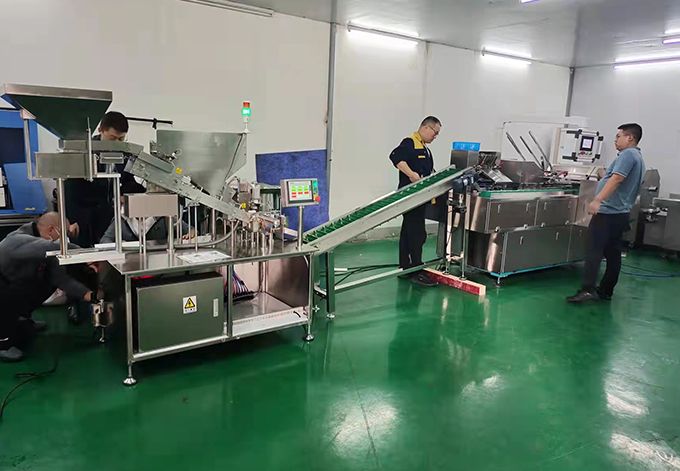 Automatic Blister Cartoning Machine Line