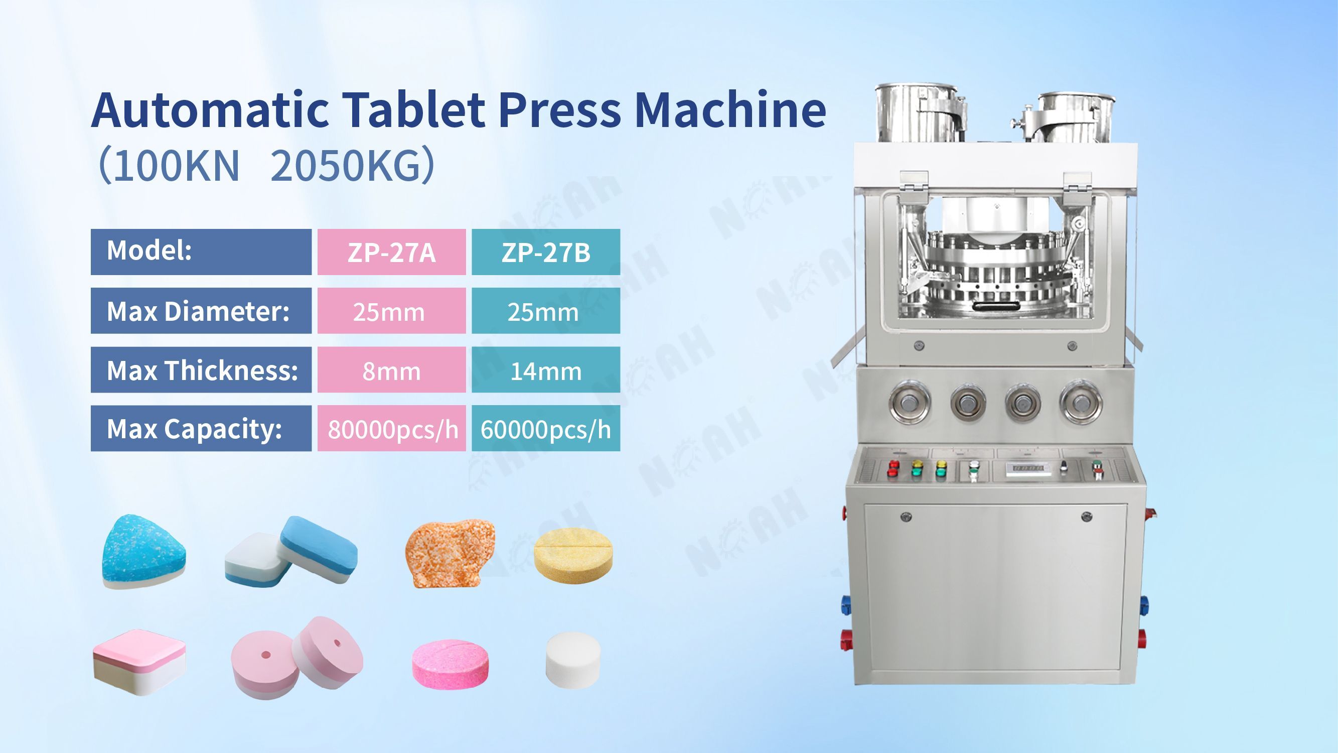 ZZPW400 Series Automatic Tablet Press Machine