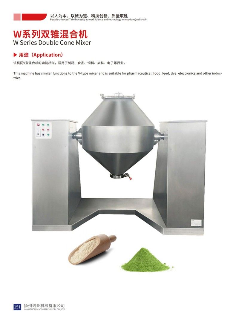 W Series Double Cone Mixer