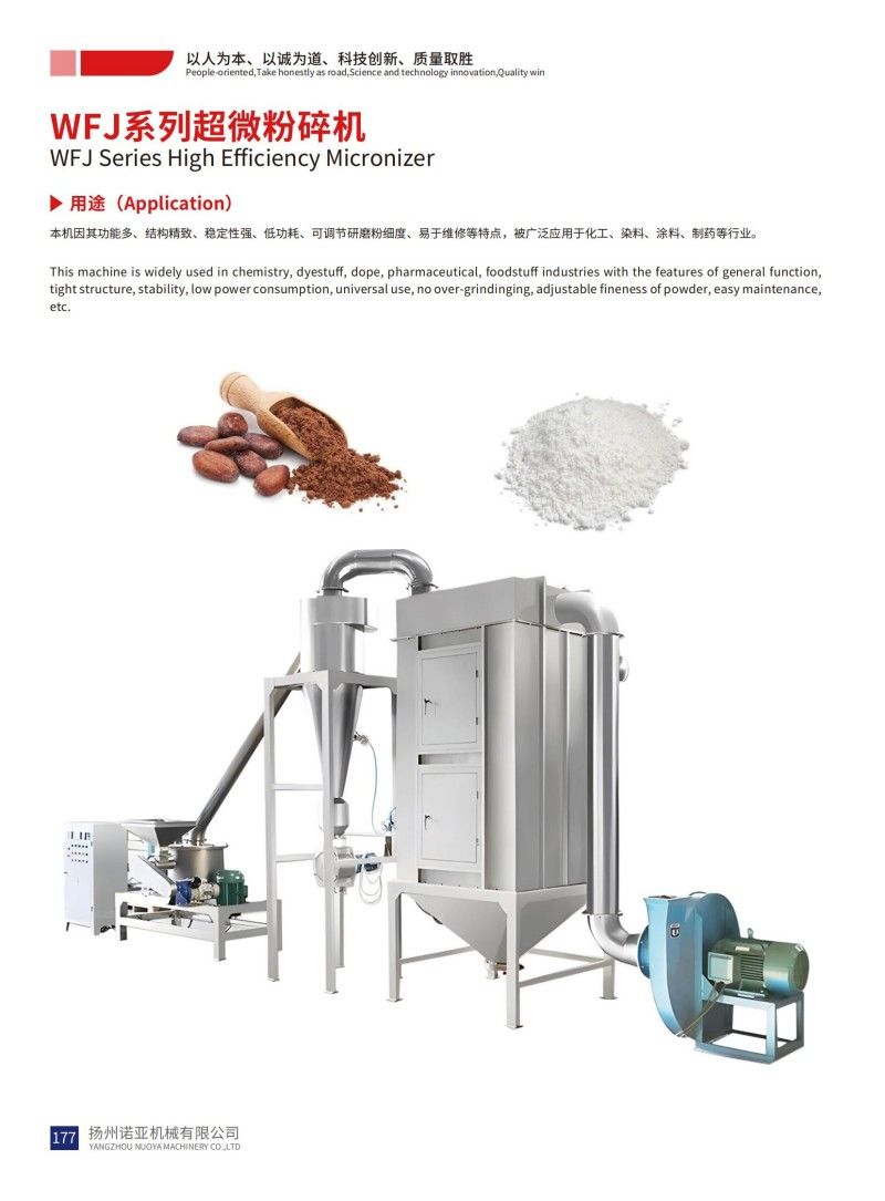 WFJ Series High Efficiency Micronizer