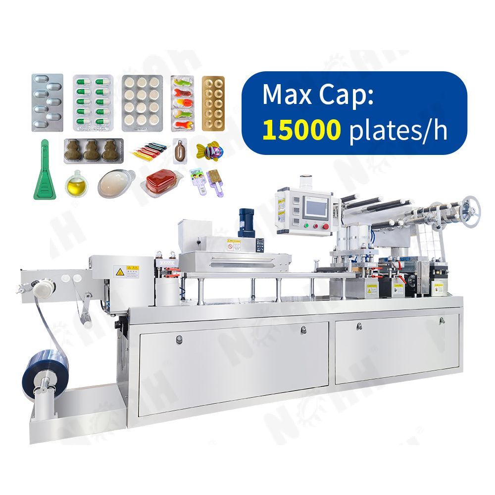 High-Speed Automatic Blister Cartoning Machine Line