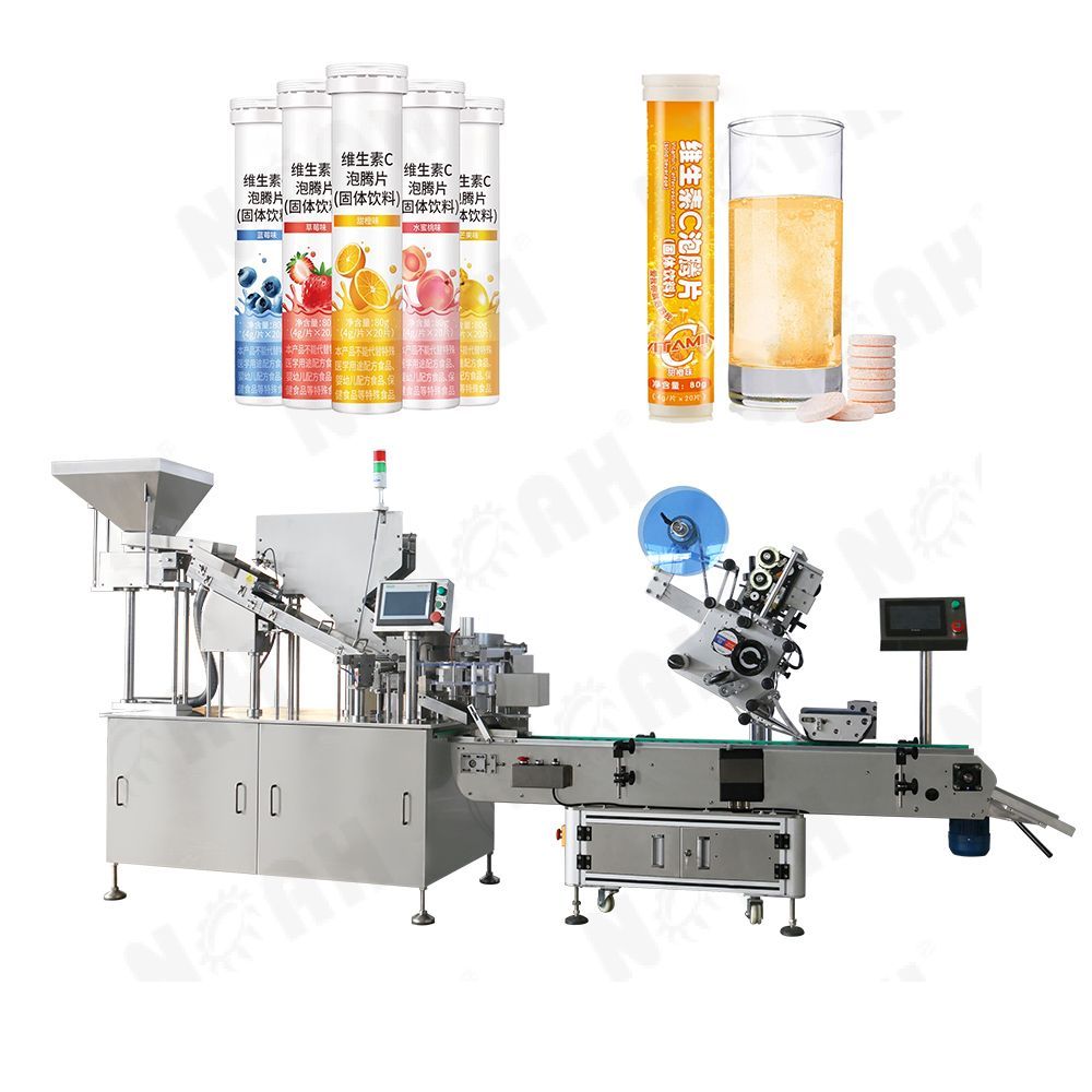 Automatic Tablets Tube Packing Machines Line Solutions​