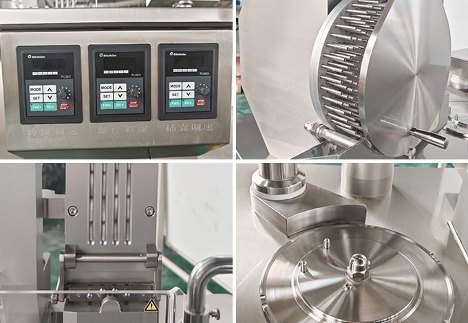 Liquid filling capsule machine