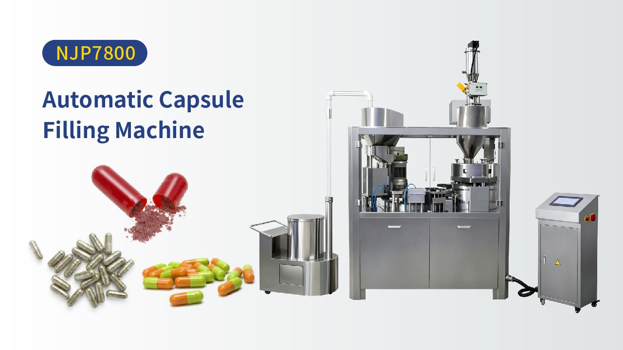 Máquina automática de llenado de cápsulas de polvo