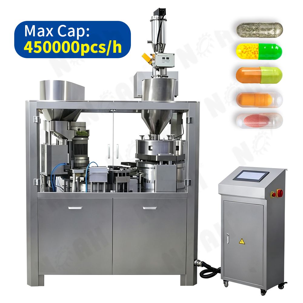 Máquina llenadora de cápsulas totalmente automática y cerrada de la serie NJP-7800