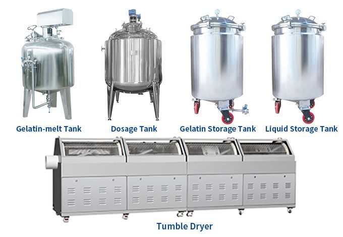 soft gel capsule filling machine