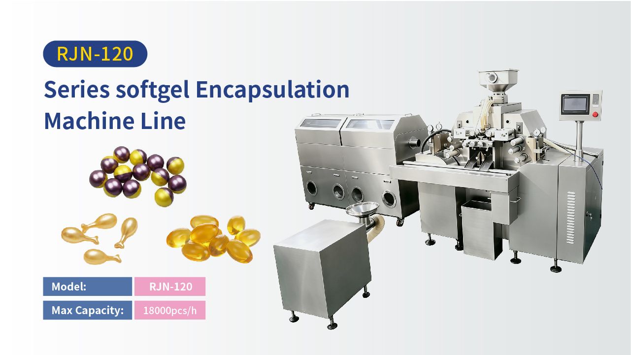 soft gel capsule filling machine