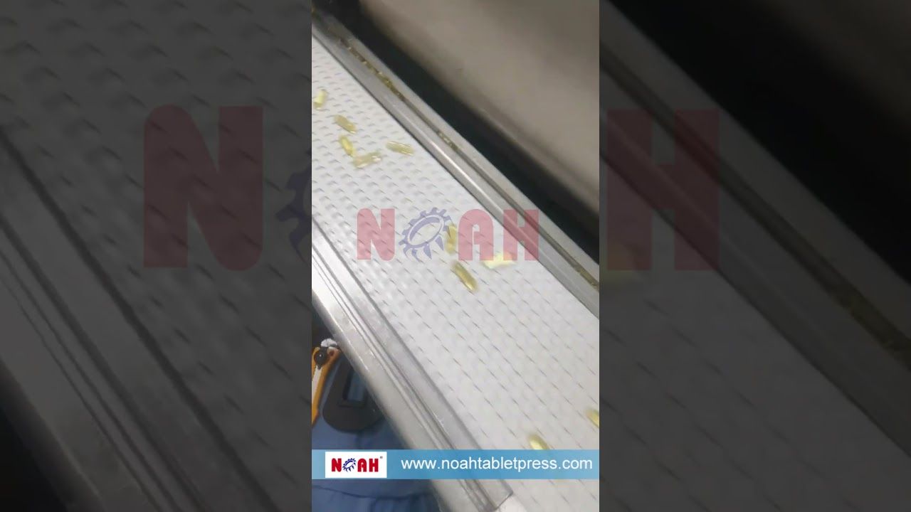 Full Automatic Softgel Encapsulation Production Line in Action