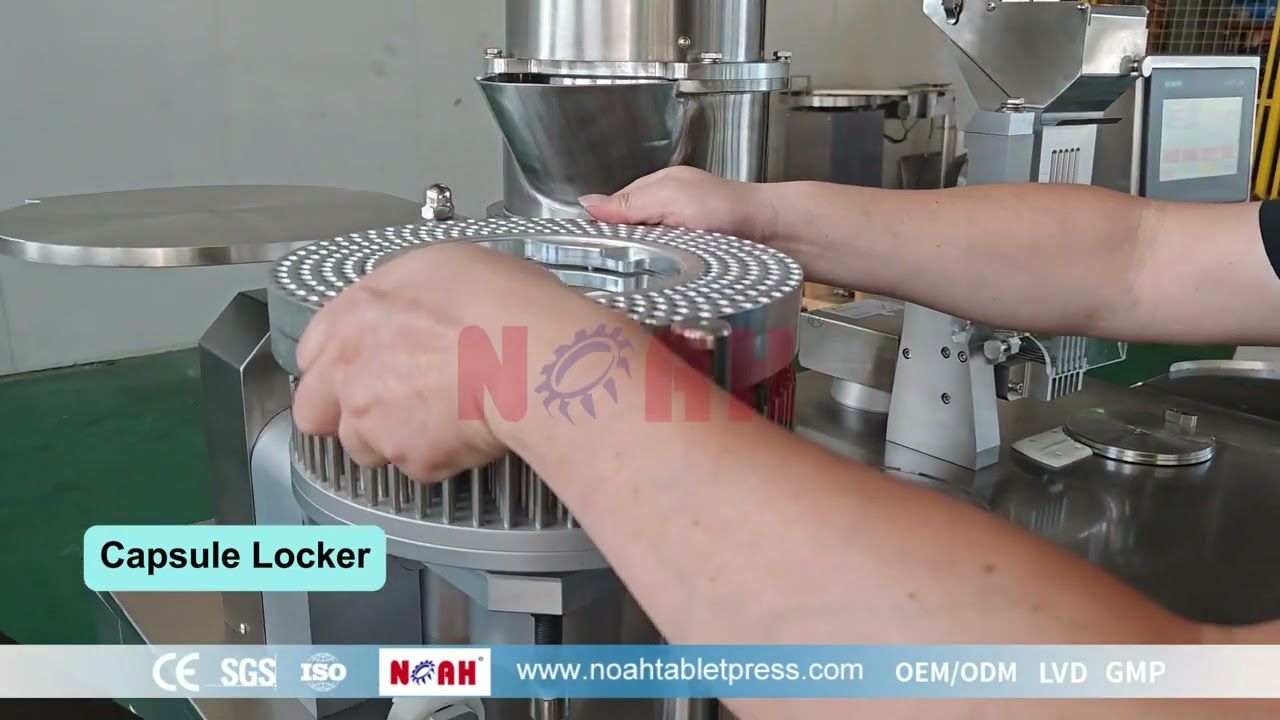 JTJ-IP Semi-automatic Capsule Filling Machine: Full Operation Demo