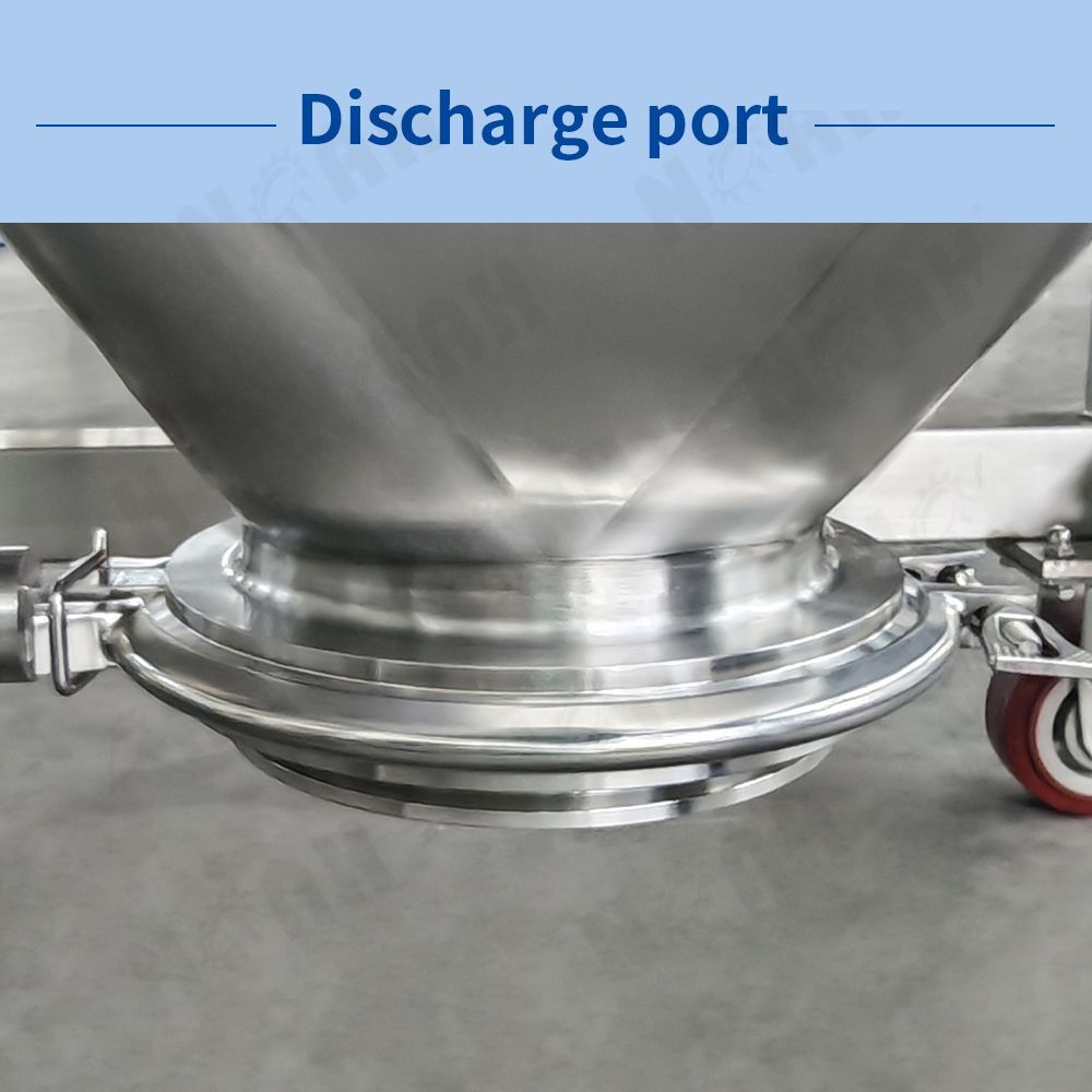 HTP Series Powder Lifting Bin Mixer