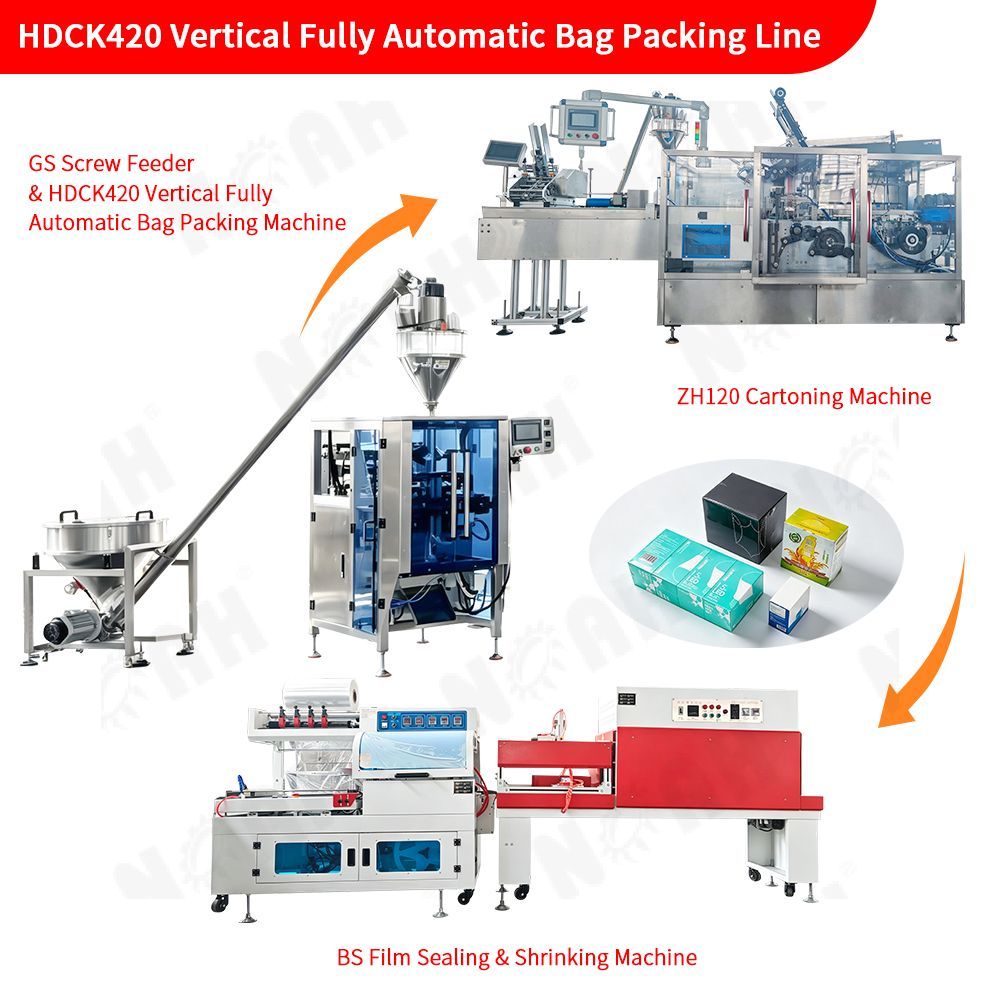 HDCK420 Vertical Fully Automatic Bag Packing Line