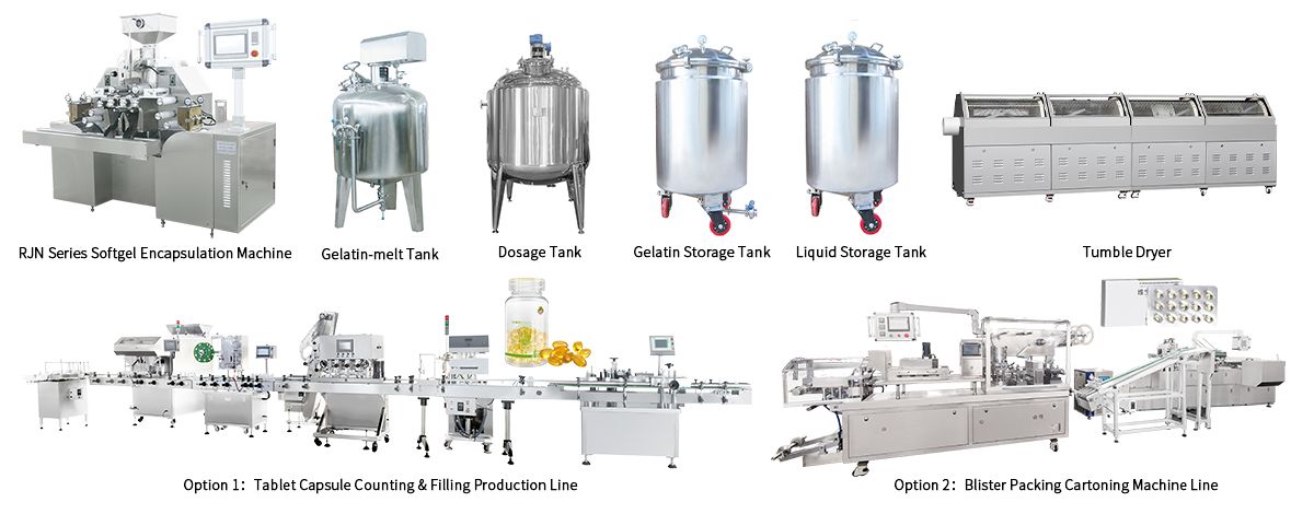 Softgel Encapsulation Machine Line