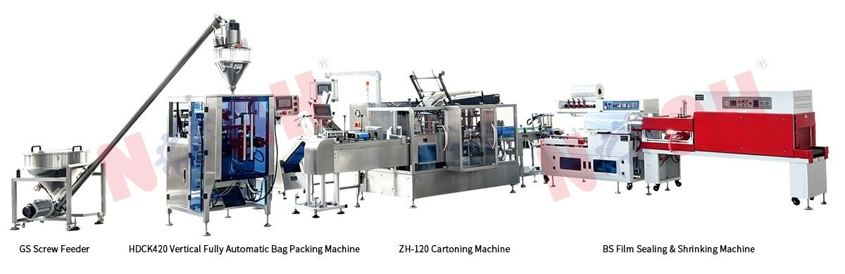 HDCK420 Vertical Fully Automatic Bag Packing Line